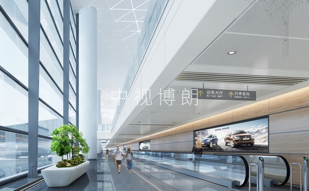 长春机场广告-到达通廊灯箱D034-47