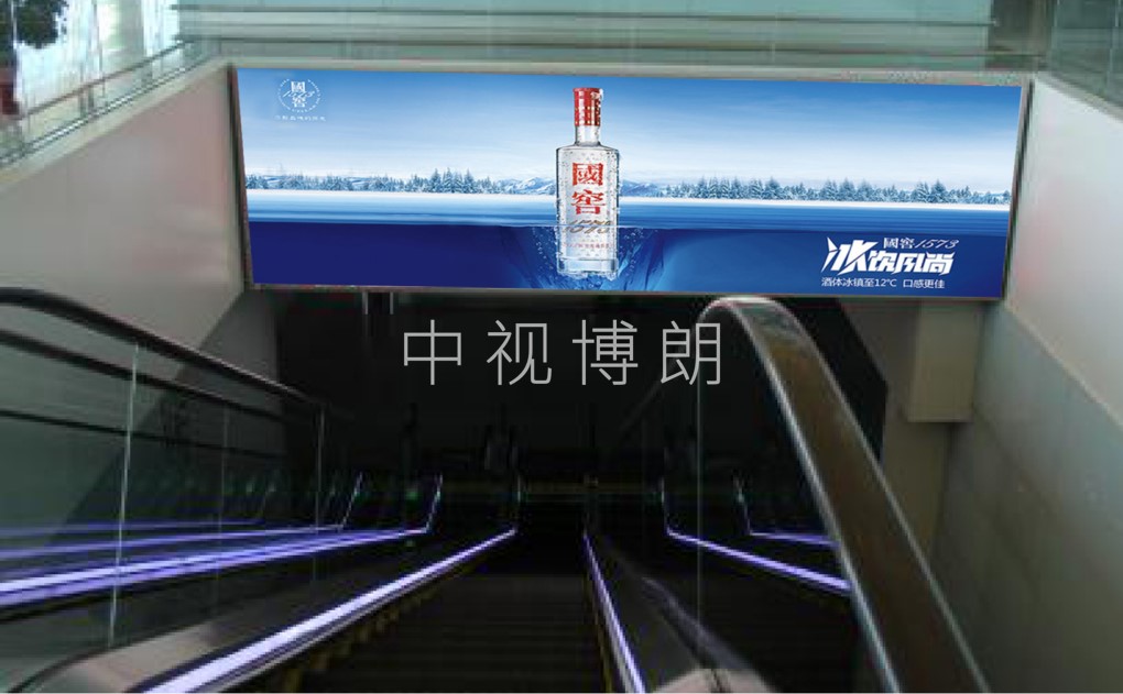 电梯口墙体灯箱