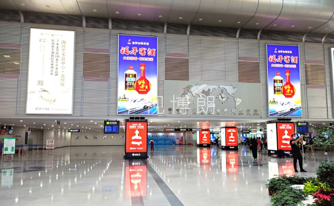 福州机场广告-出发安检区灯箱
