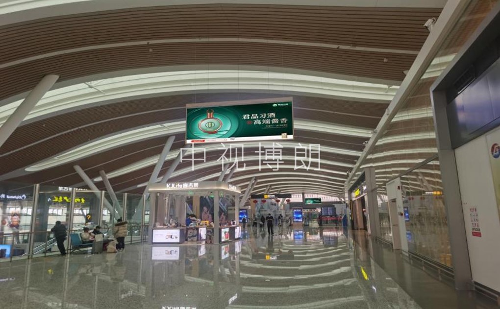 贵阳机场广告-T3出发吊旗灯箱套装