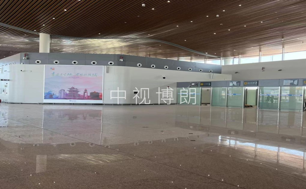 绵阳机场广告-T2安检通道灯箱