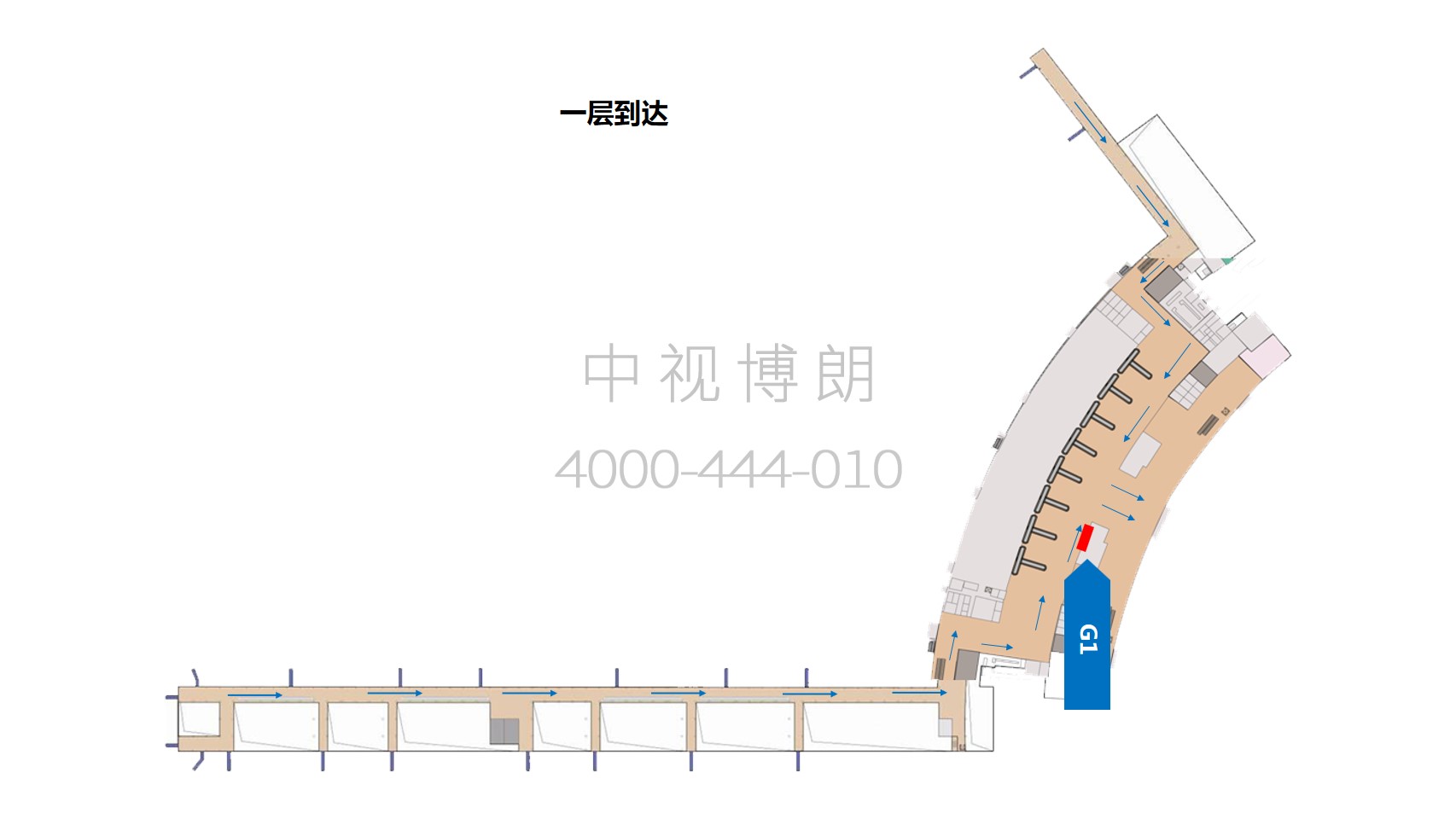 南昌机场国际到达出口处灯箱广告