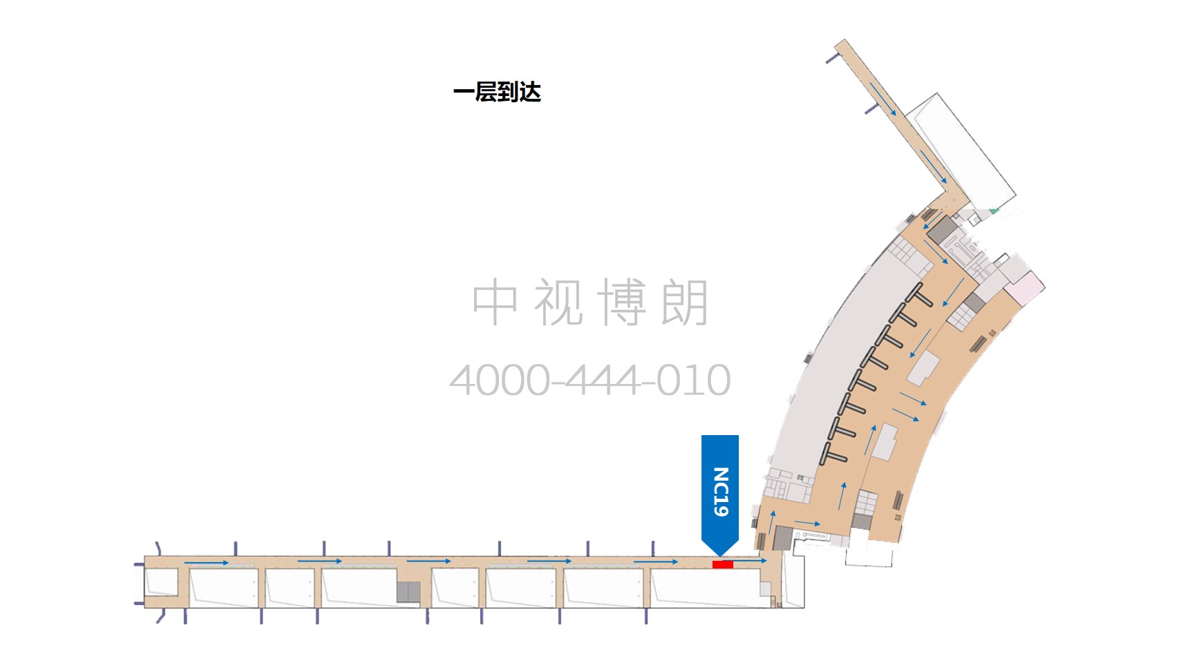 南昌机场到达通廊广告
