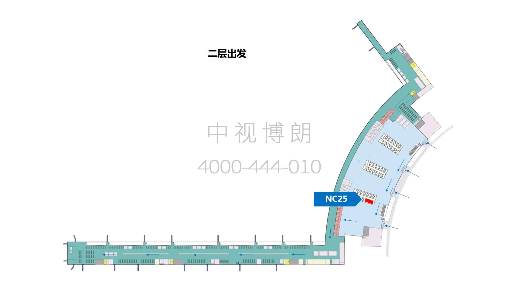 南昌机场值机区灯箱广告