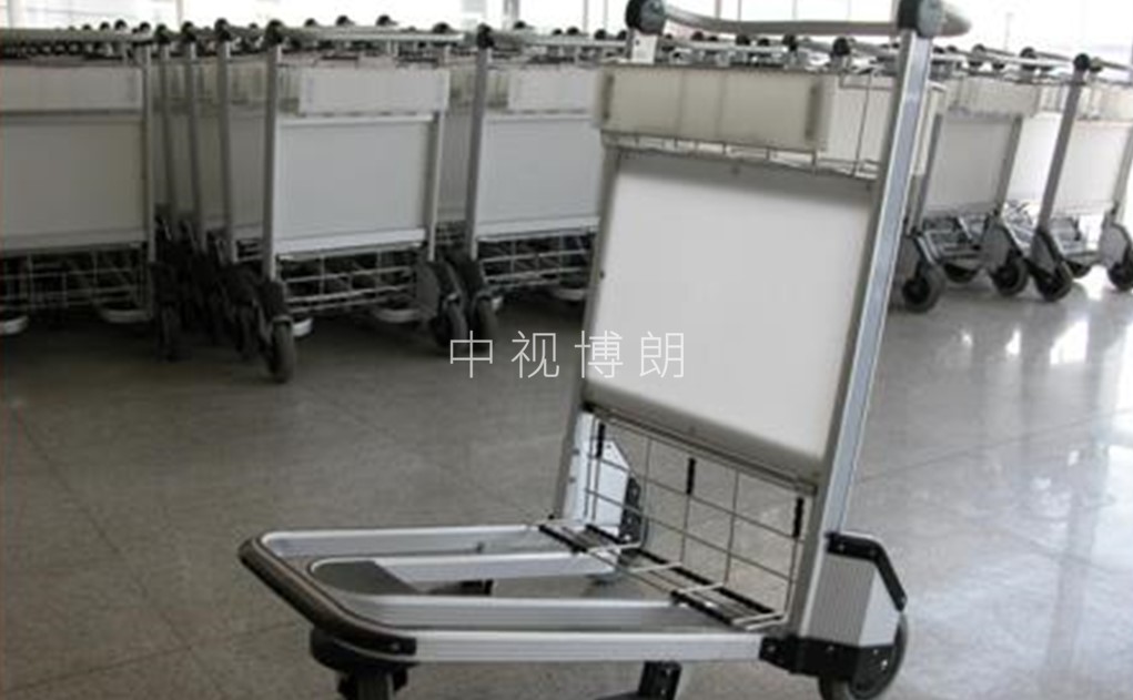 天津机场广告-到达行李厅大手推车点位图